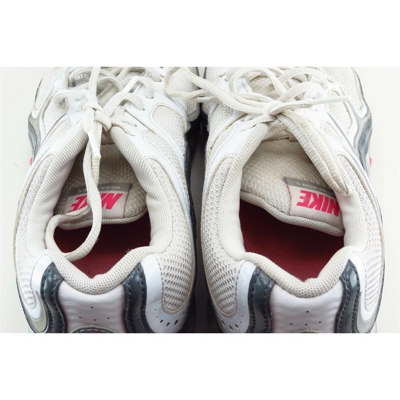 Nike Reax Run 5 Women Sz 9‎ M White Lace Up Running Synthetic Shoe - Picture 6 of 8